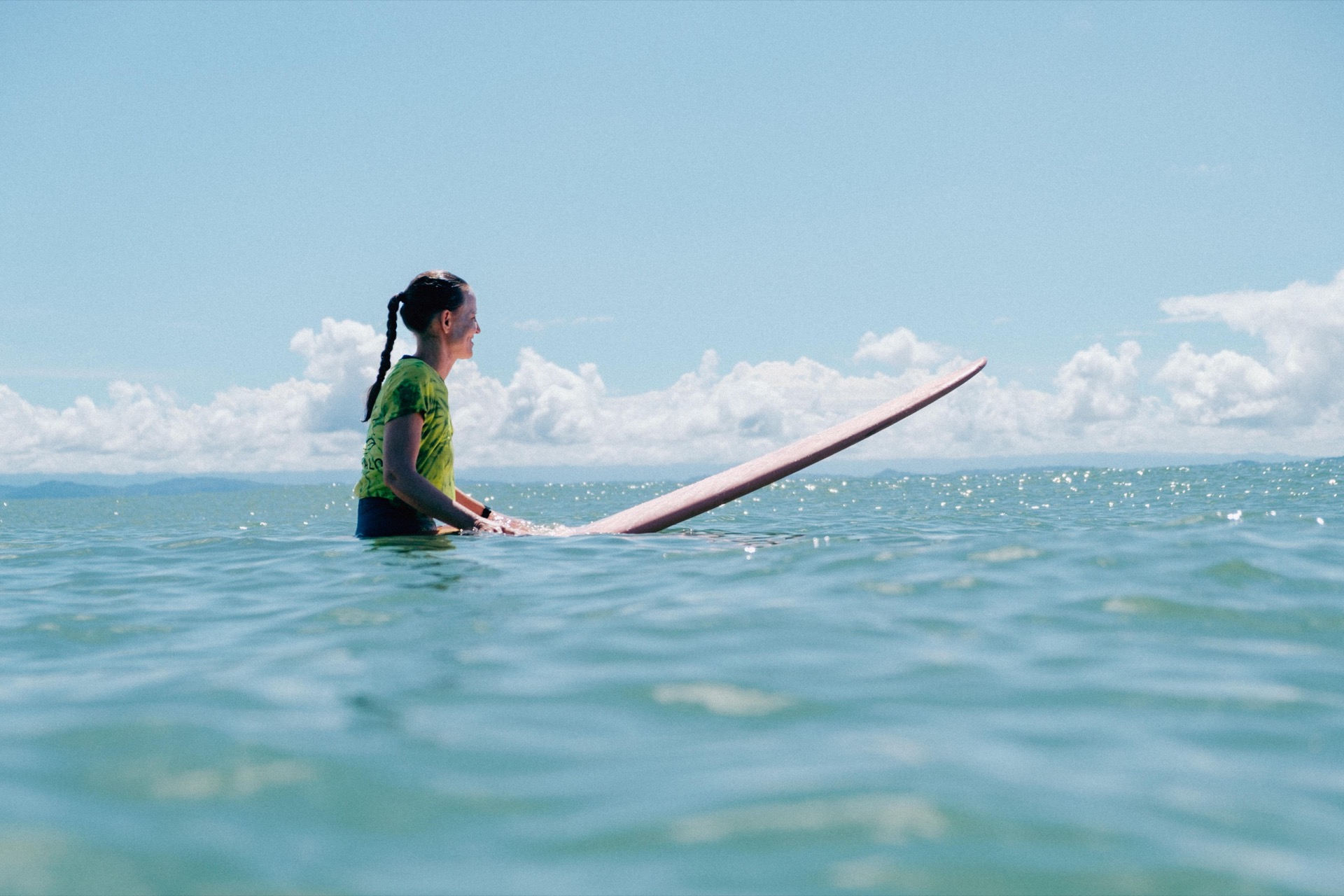 Surfing at Cabo Matapalo